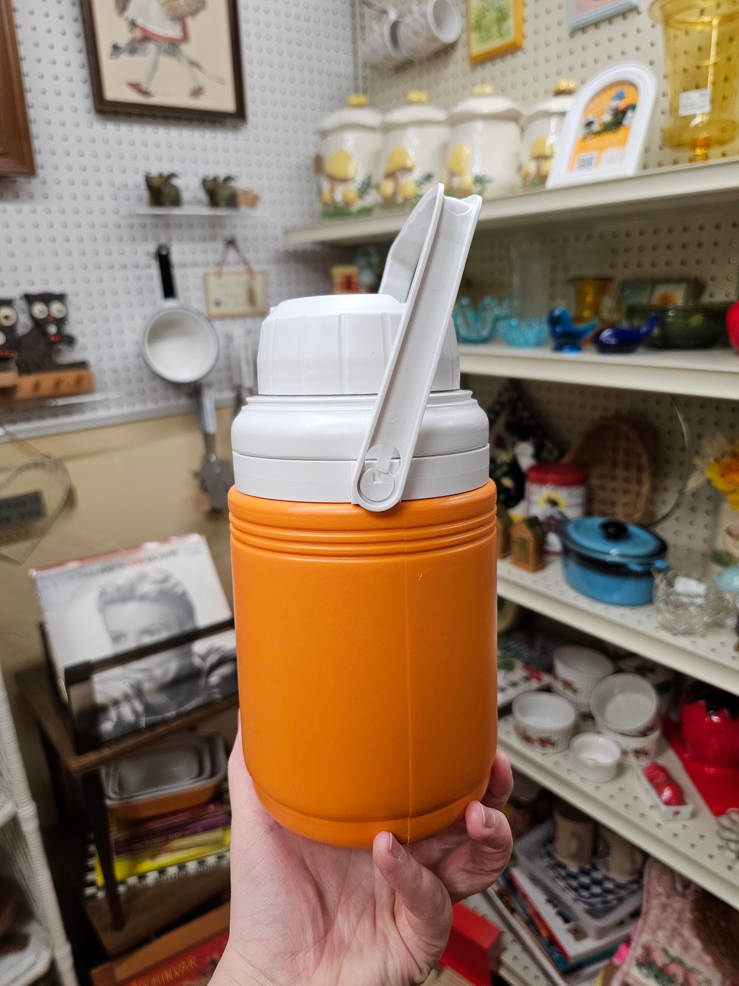 Orange Water Jug