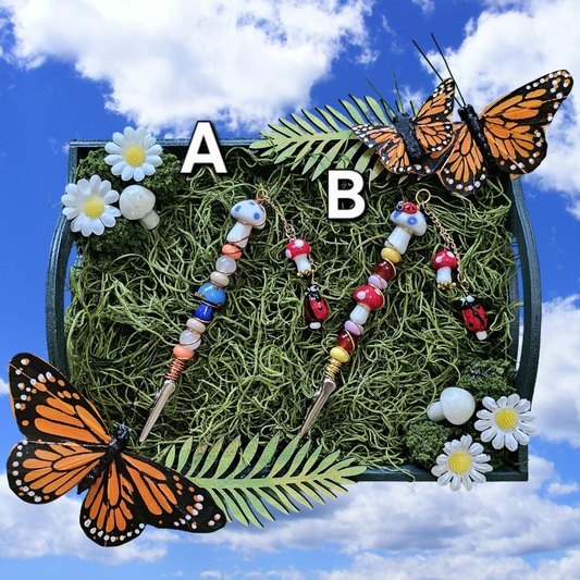 Mushroom Mini Charmed Wands