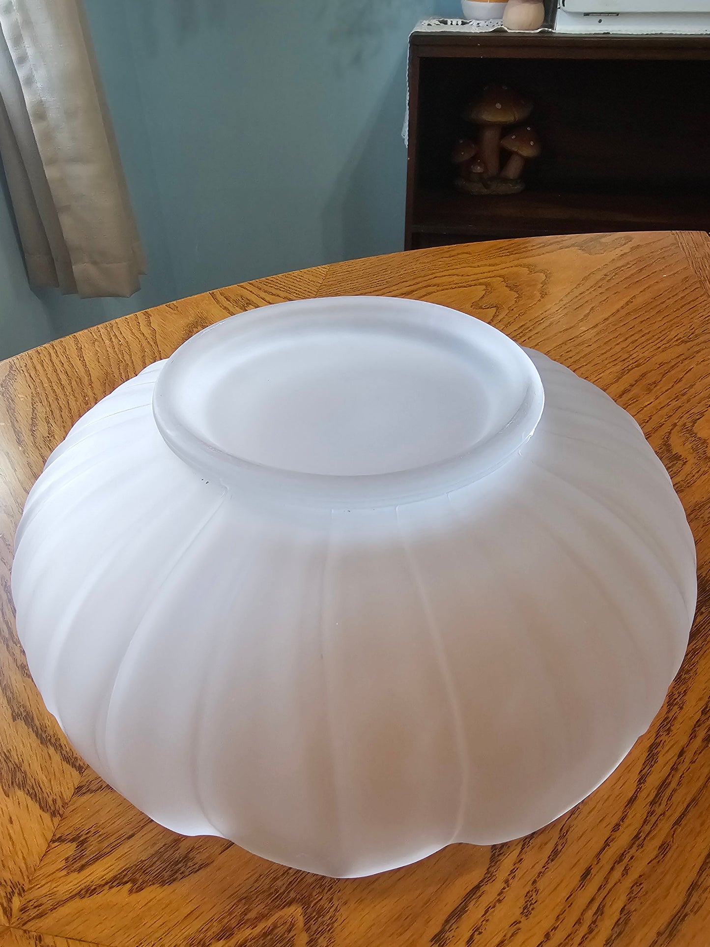 Frosted Lotus Bowl
