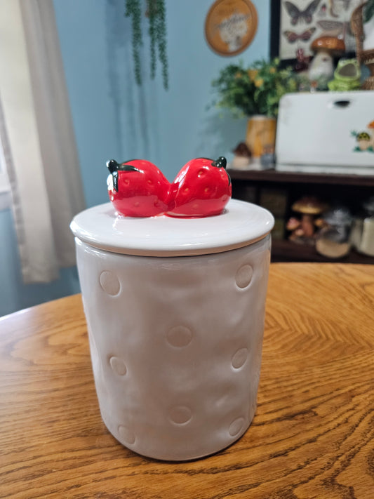 Strawberry Canister