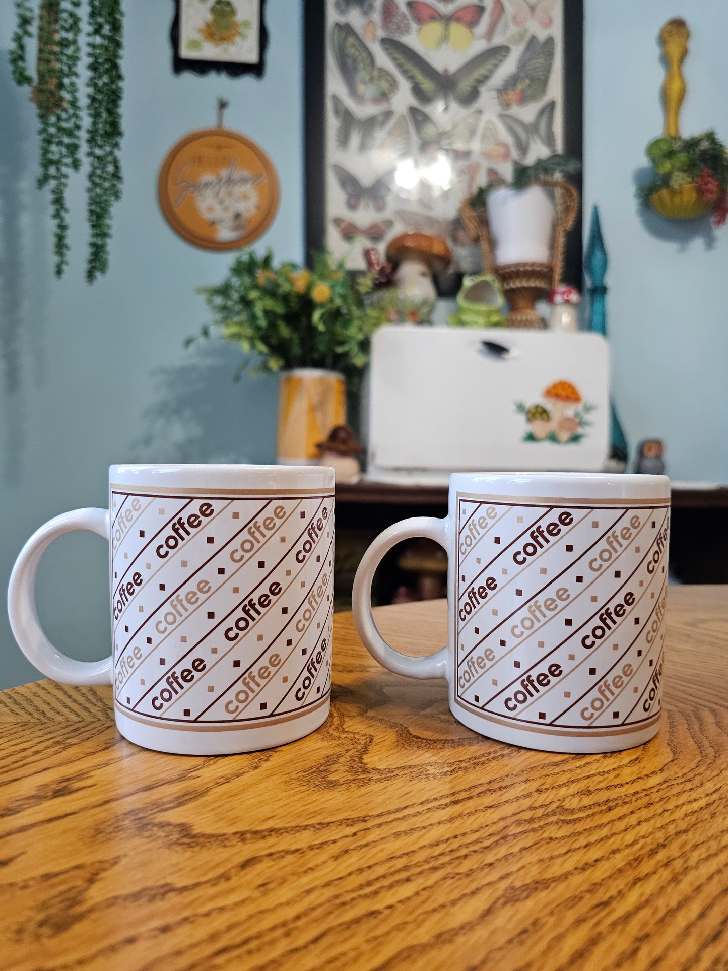 Coffee Typography Mugs