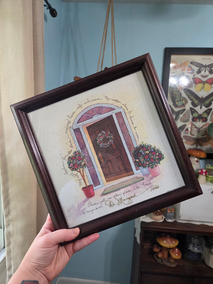 Home by D. Morgan Framed Print