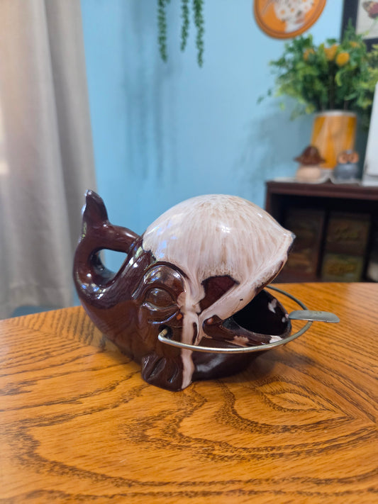 Drip Glaze Whale Ashtray