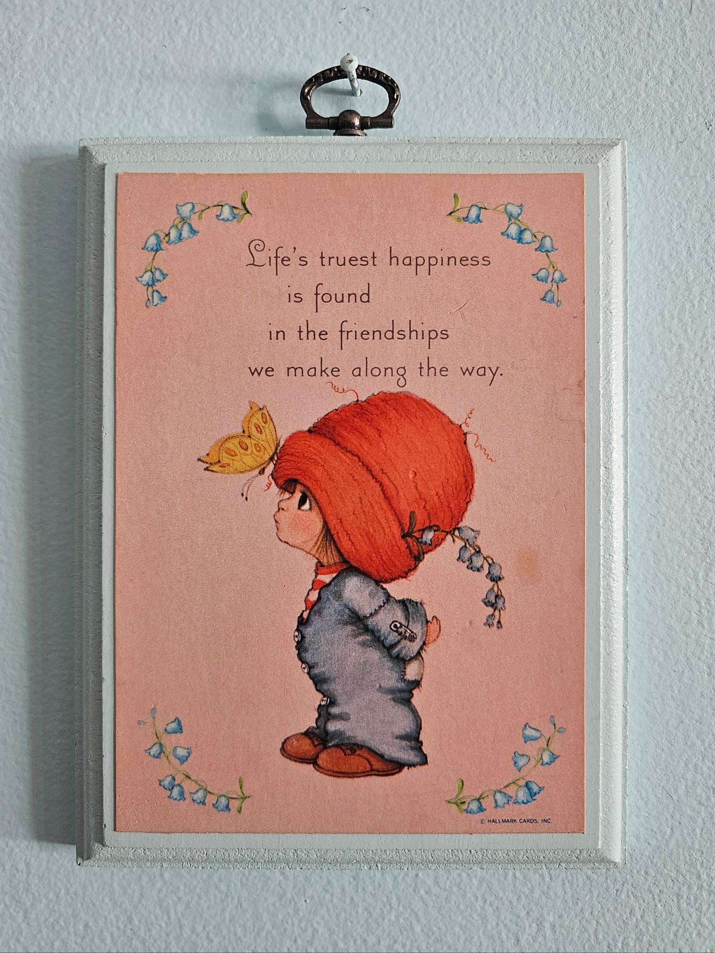 Happiness & Friendship Wall Plaque