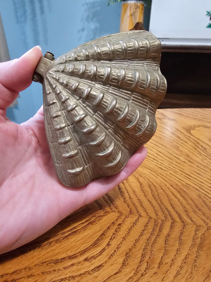 Brass Clamshell Box