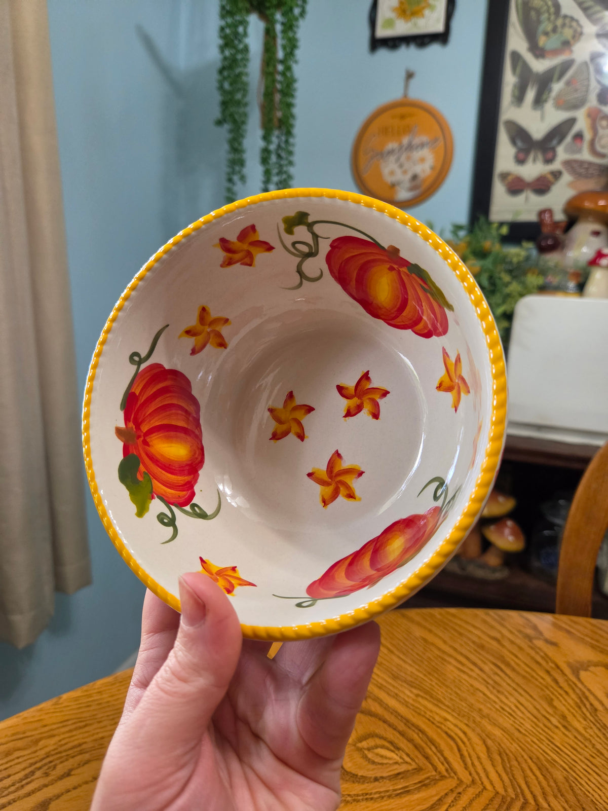 Set of 4 Pumpkin Patch Bowls
