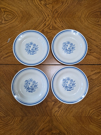 Country Blue Dinner Plates