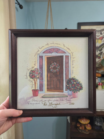 Home by D. Morgan Framed Print