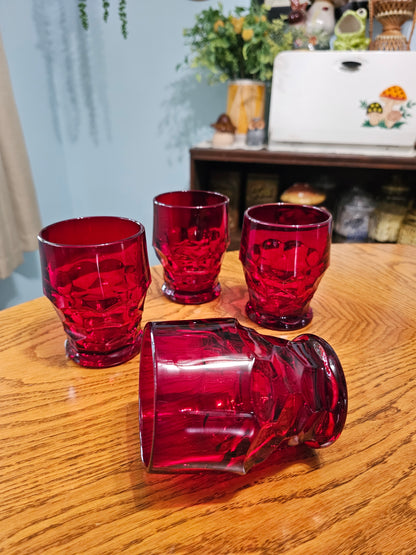 Viking Georgian Ruby Lowballs