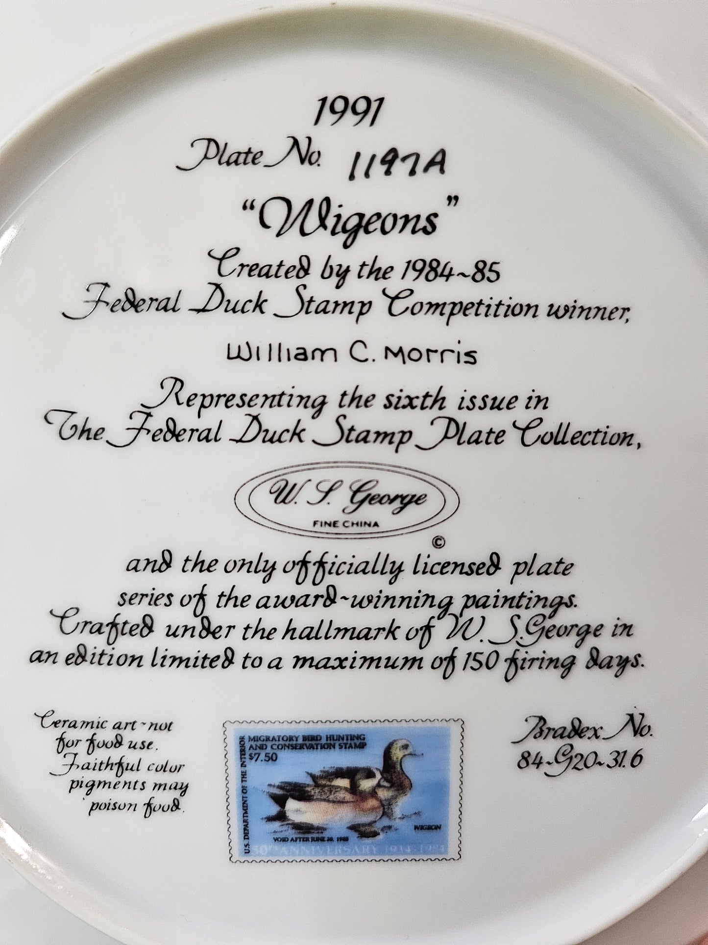 Wigeons Plate