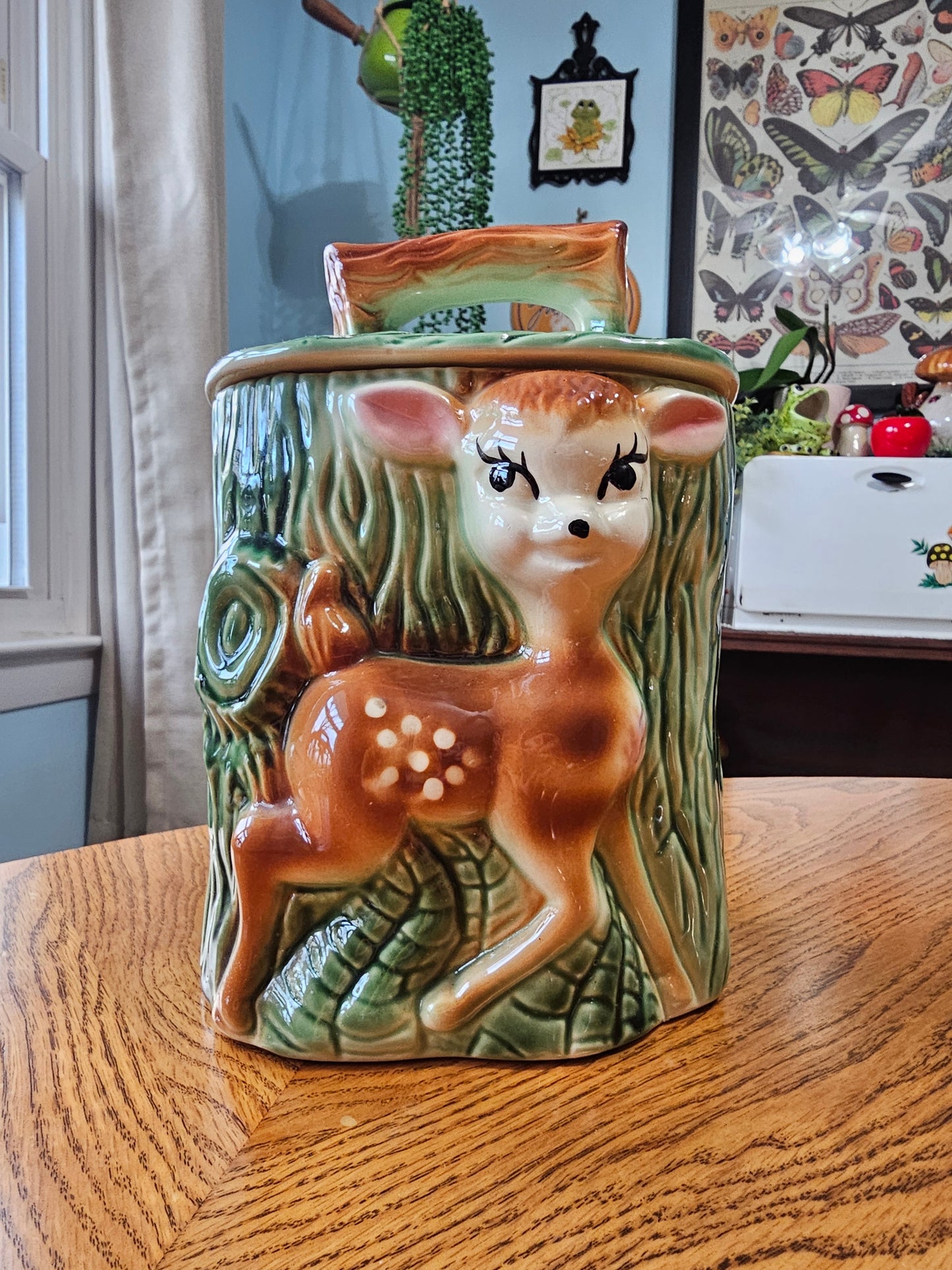 Fawn Cookie Jar