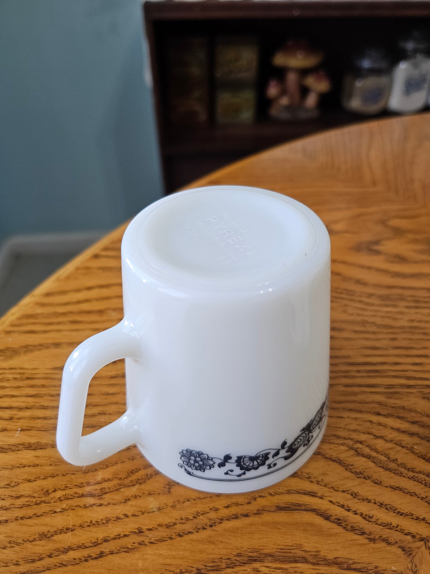 Pair of Old Town Blue Mugs