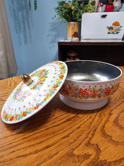Floral Cookie Tin