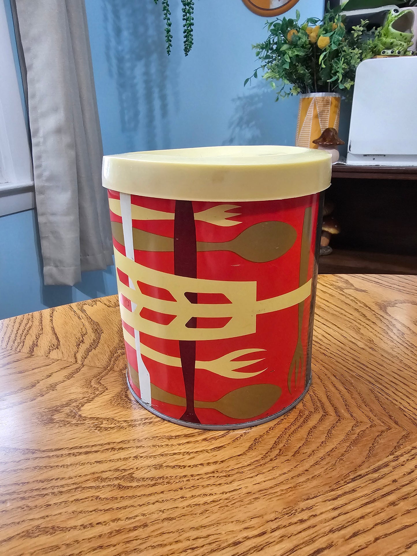 Utensil Tin Canister