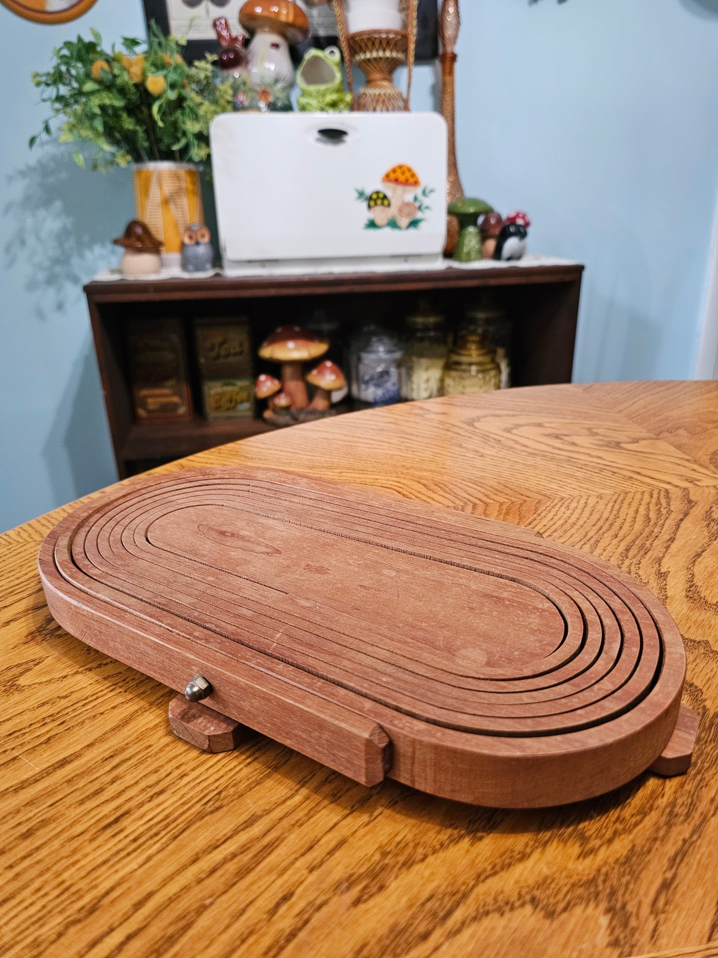 Collapsible Wood Basket