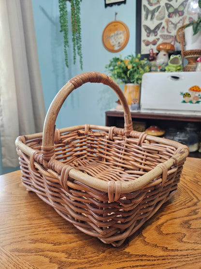 Rattan & Wicker Rectangle Basket
