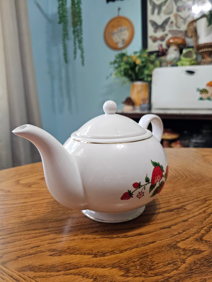 Strawberry Time Teapot