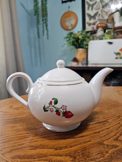 Strawberry Time Teapot