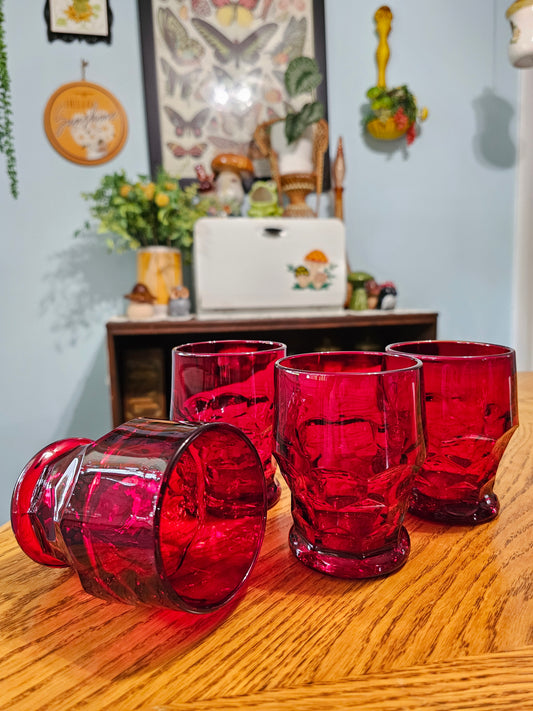 Viking Georgian Ruby Lowballs