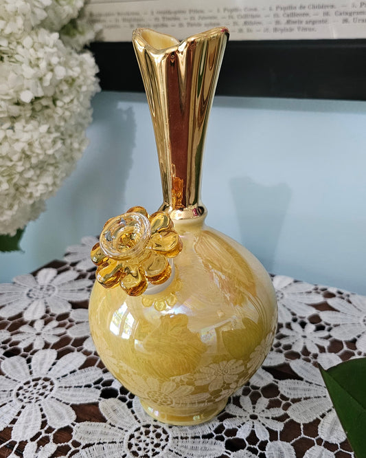 Iridescent Yellow and Gold