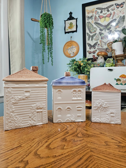 Avon Townhouse Canisters