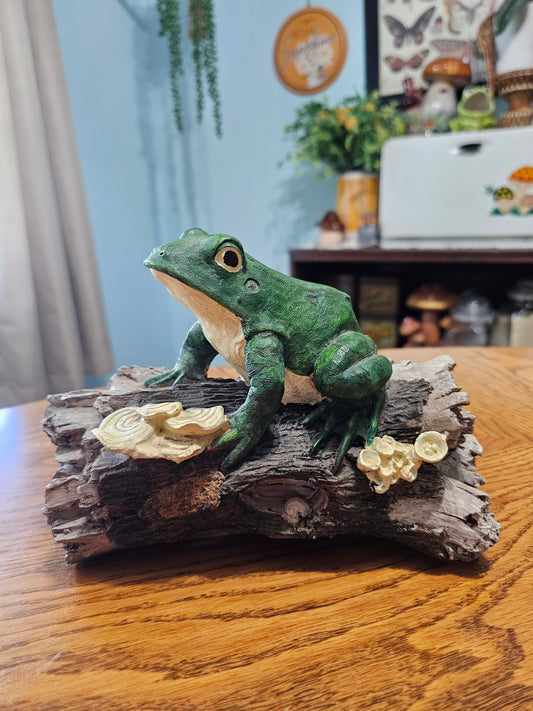 Frog on a Log Figure