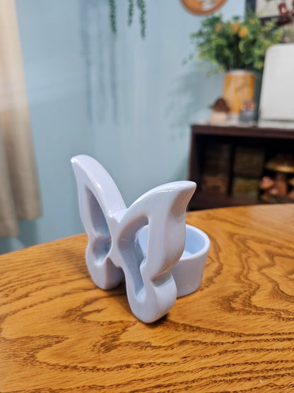 Baby Blue Butterfly Votive Holder