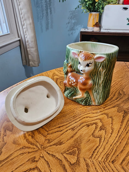 Fawn Cookie Jar