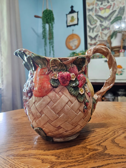 Fruit Basket Pitcher