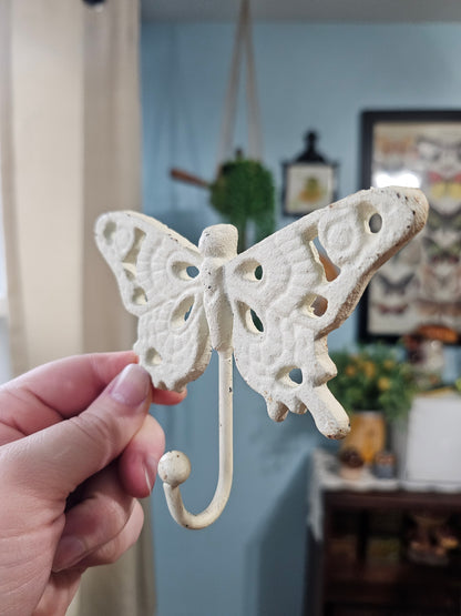 Wrought Iron Butterfly Hook