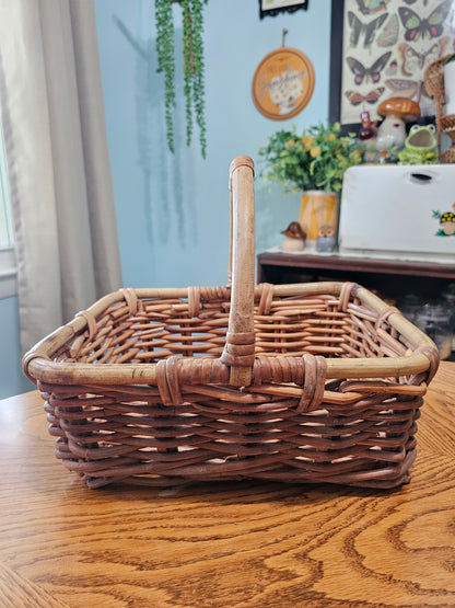 Rattan & Wicker Rectangle Basket
