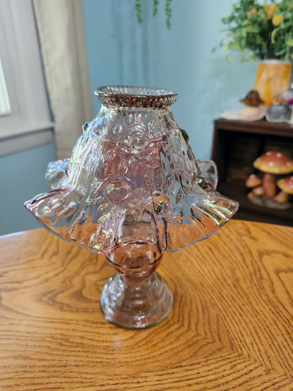 Cabbage Rose Fairy Lamp