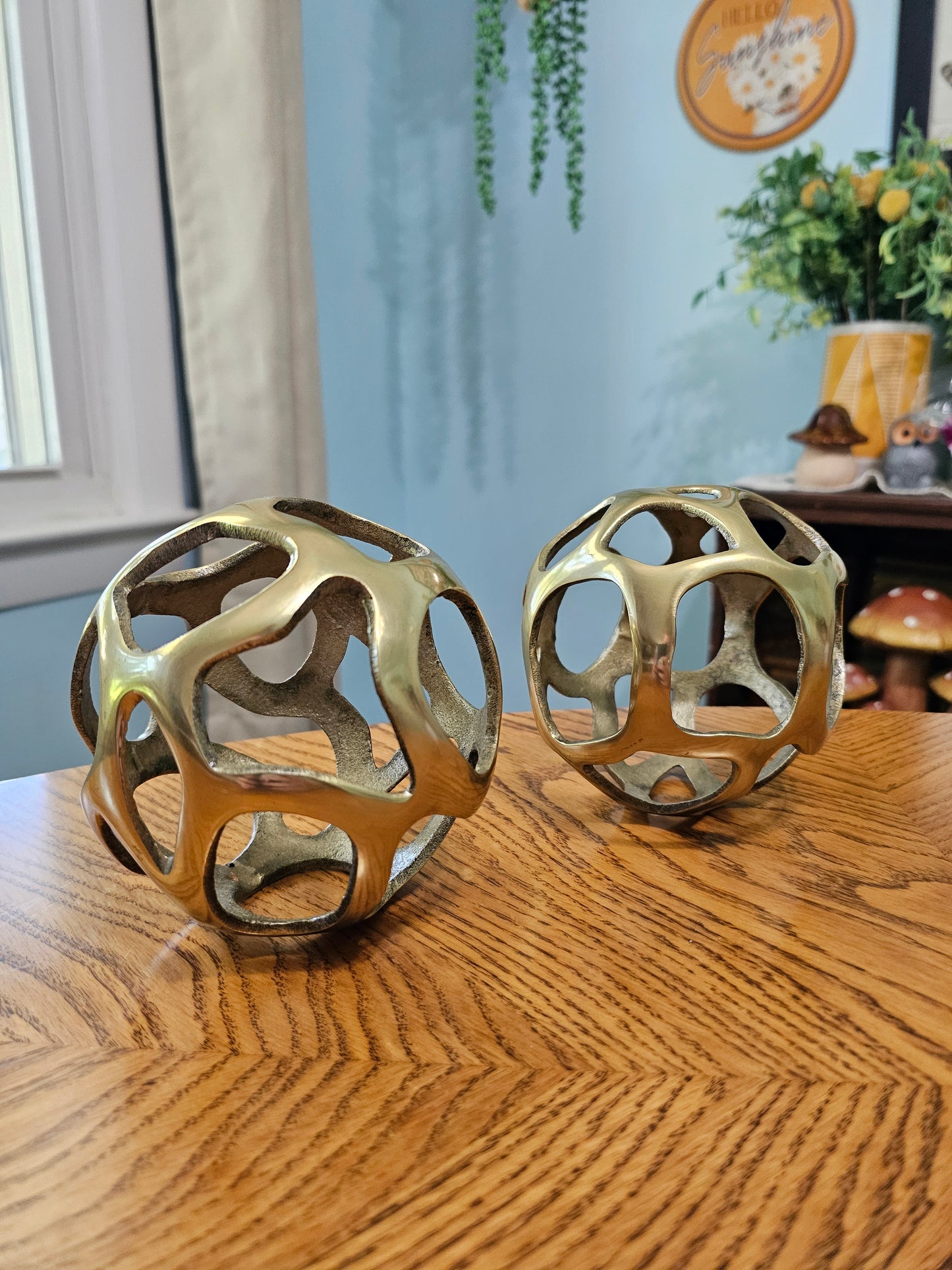 Brass Orbs