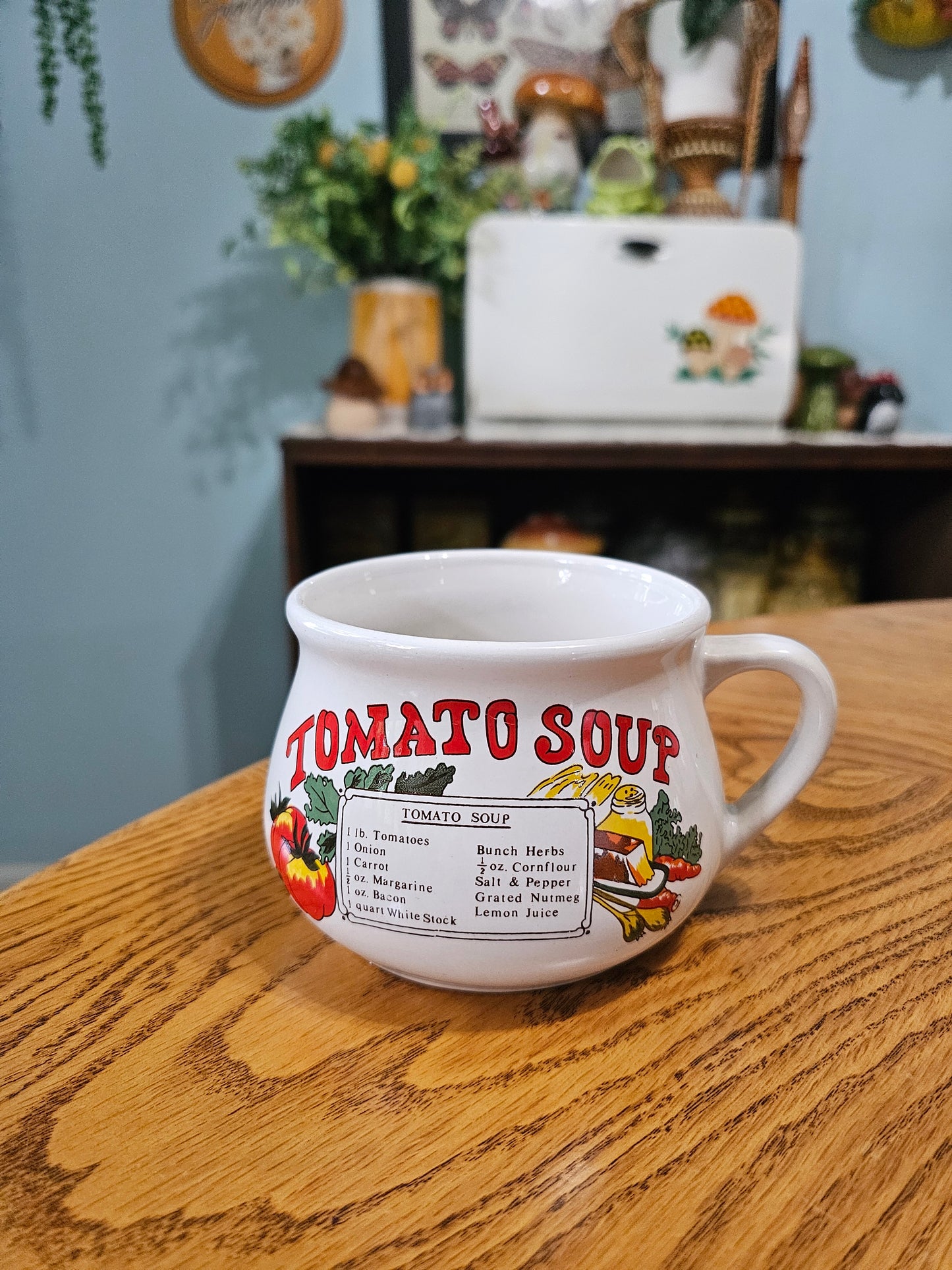 Chicken, Tomato & Onion Soup Mugs