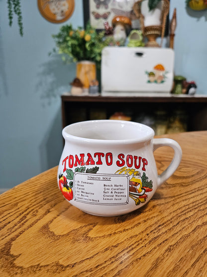 Chicken, Tomato & Onion Soup Mugs