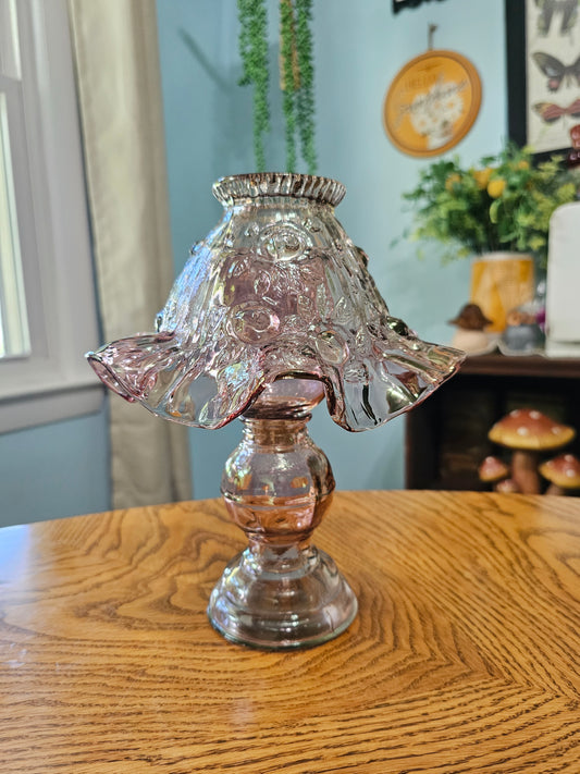 Cabbage Rose Fairy Lamp