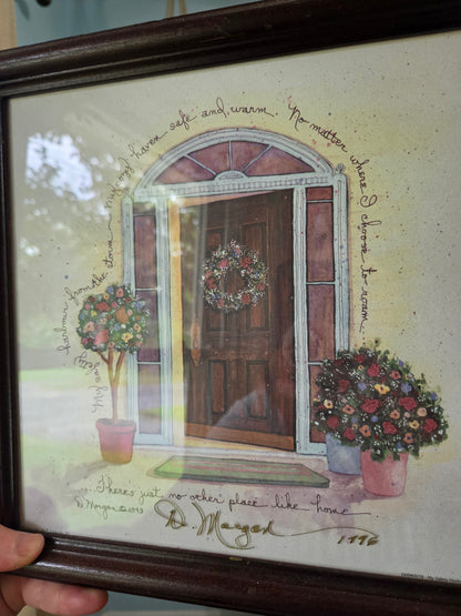 Home by D. Morgan Framed Print