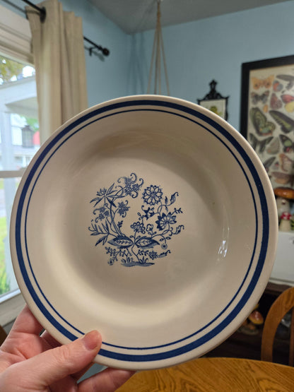 Country Blue Dinner Plates