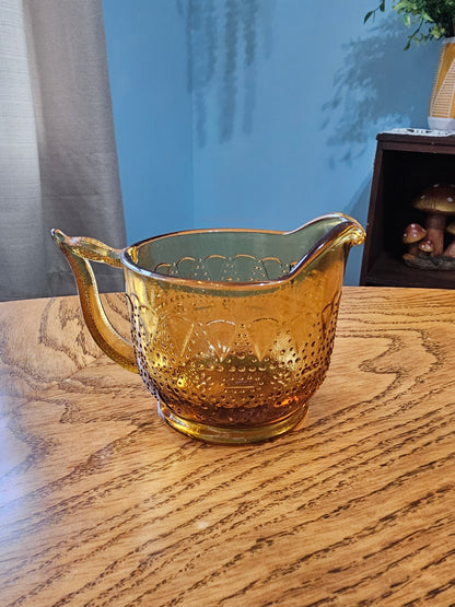 Amber Lace & Dewdrops Teacup Set