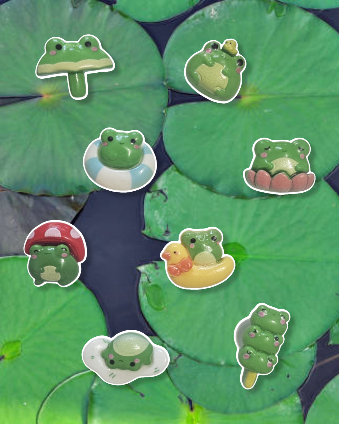 Froggy Clog Charms
