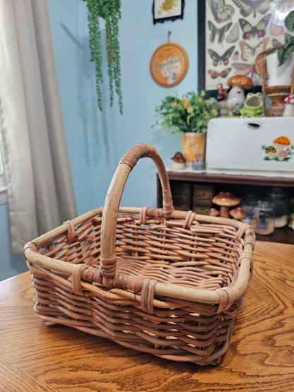 Rattan & Wicker Rectangle Basket