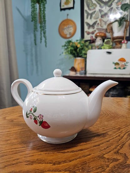 Strawberry Time Teapot