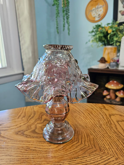 Cabbage Rose Fairy Lamp