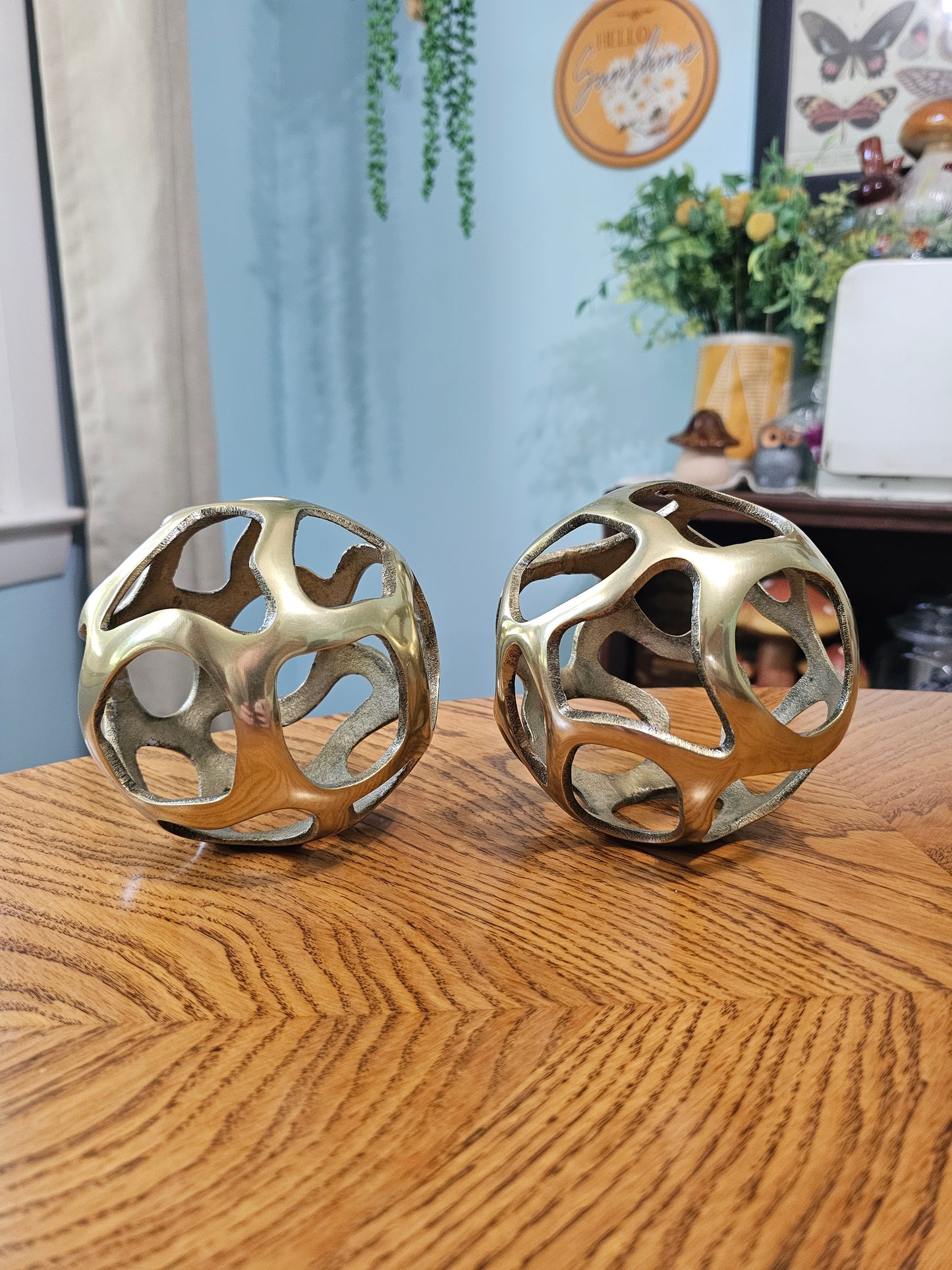 Brass Orbs