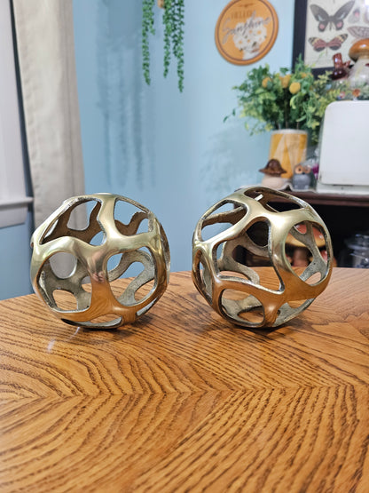 Brass Orbs