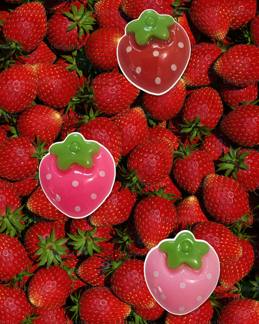Strawberry Clog Charms
