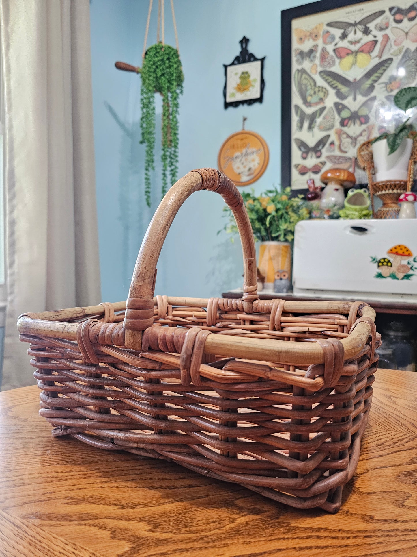 Rattan & Wicker Rectangle Basket