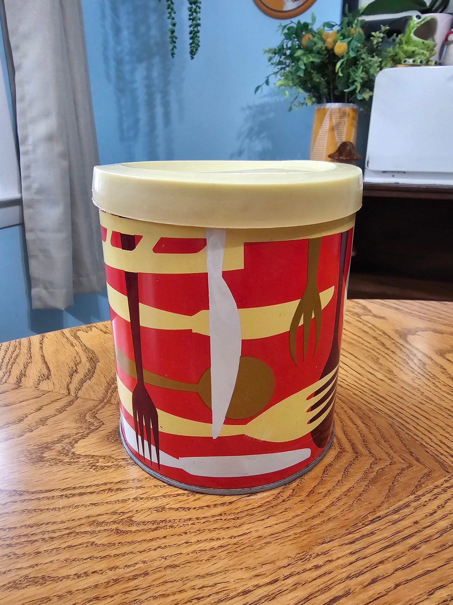 Utensil Tin Canister