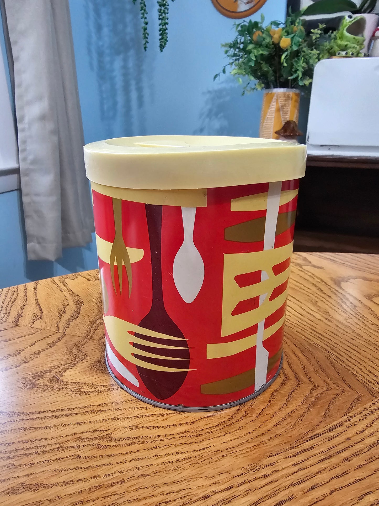 Utensil Tin Canister