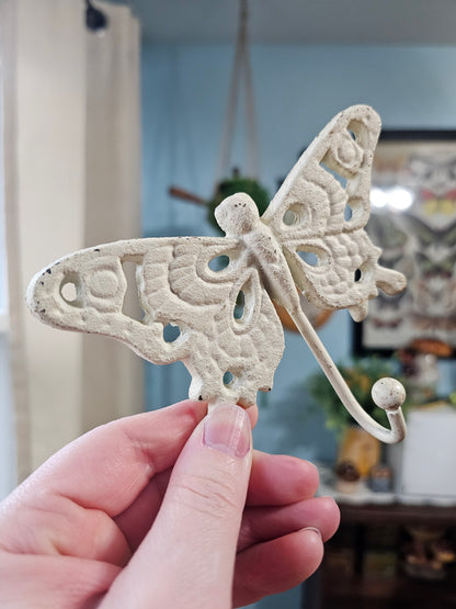 Wrought Iron Butterfly Hook